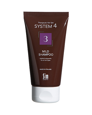 Sim Sensitive System 4 - Терапевтический шампунь №3 для ежедневного применения 75 мл - hairs-russia.ru
